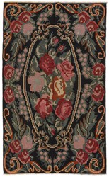 Rose kelim old